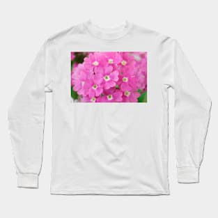 Verbena  Aztec Dark Pink Magic = 'Balazdapima'  Aztec Series Long Sleeve T-Shirt